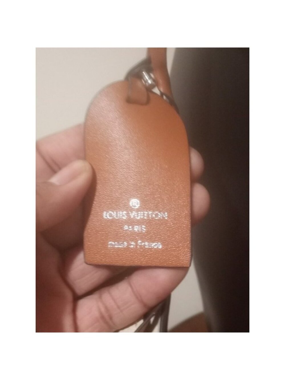 LOUIS VUITTON Paris Carmel Mahina Leather Hobo Bag White Beige - Picture 3 of 12